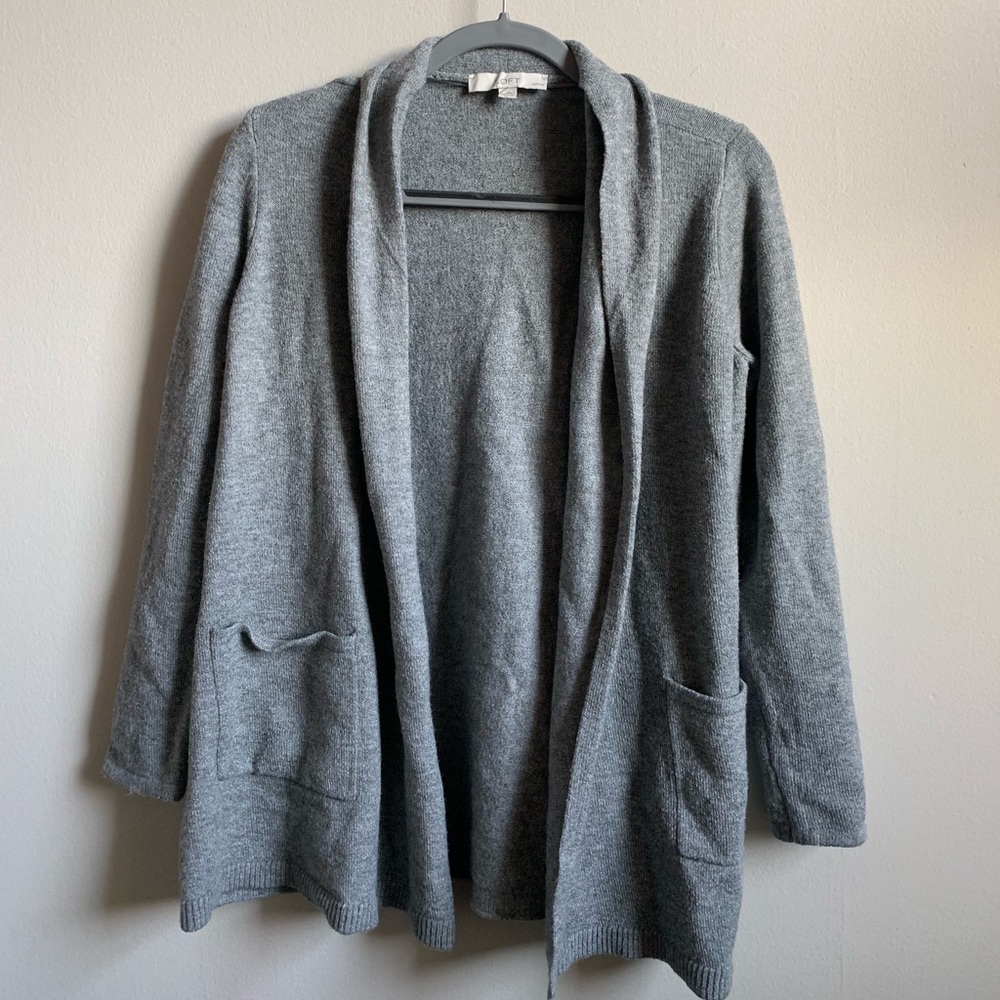 Gray Cardigan
